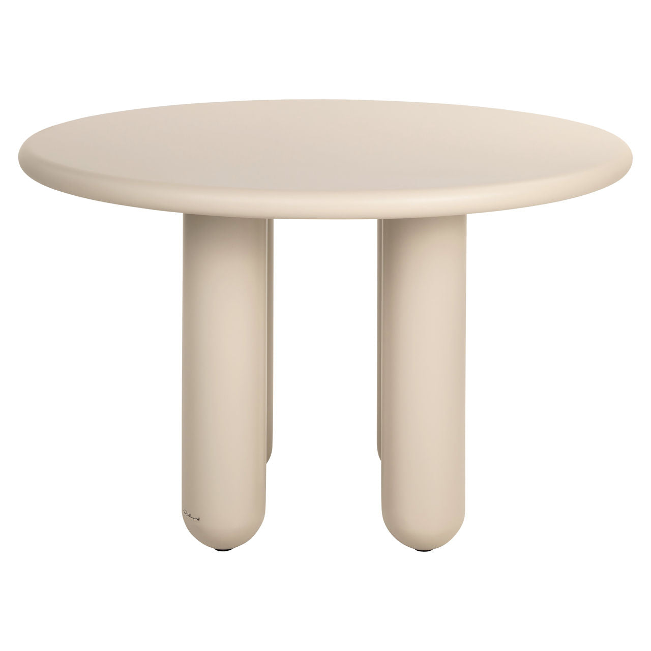 Dining table Calma beige 120Ø